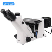 OPTO-EDU A13.2606 Trinocular Inverted Metallurgical Microscope