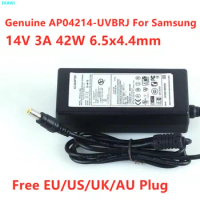 Genuine AP04214-UVBRJ 14V 3A 42W 6.5x4.4mm 14V 2.14A 14V 1.43A 14V 1.79A AC Adapter For Samsung LCD Monitor Power Supply Charger