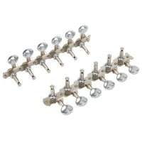 Tuner Key Guitar Tuning Pegs Machine Head Replacement Guitar Parts Guitar Tuning Pegs Tuner Key For12 String Acoustic