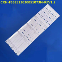 5Set LED Strip For CRH-F55U82303005106CC-REV1.0 U55Q81J 55K90 55Q3 55Q3M LS55AL88K51A3 LS55AL88K52A3 LS55AL88K81 LS55AL88K20