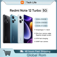 Redmi Note 12 Turbo 5G Smartphone Harry Potter edition 12GB 256GB NFC Snapdragon 7+ Gen 2 67W Fast Flash Charge CN Version 2023