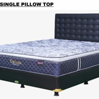 springbed central type deluxe pillowtop dan divan sandaran bianca 180