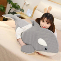 ready - boneka karakter hewan paus orca lucu plush dolls size 5-9cm hadiah ulang tahun