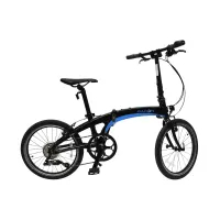 Dahon Sepeda Lipat Vigor D9 20 Inci - Hitam/biru
