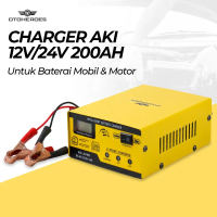 Aksesoris mobil OTOHEROES BO LAI MEI Charger Aki Mobil Motor 250W 12V/24V 200AH - BLM-CDQ-168 - Yell