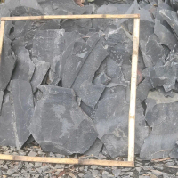 Batu Alam Hitam Natural untuk Dekorasi Rumah dan Taman Rp 50000 per meter Kualitas Terbaik