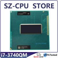 Core i7 3740QM 5pcs/lot SR0UV 2.7GHz Quad-Core Eight-Thread notebook CPU Laptop Processor i7-3740QM 45W Socket G2 / rPGA988B
