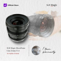 SLR Magic MicroPrime Cine 21mm T1.6 Lens For Fujifilm X