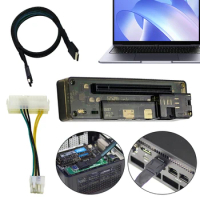 EXP GDC OCuLink GPU Dock with M.2 M Key To OCuLink Aapter EXP GDC PCIe External Independent Video Card Dock PCIe 4.0 X4 32 Gbps