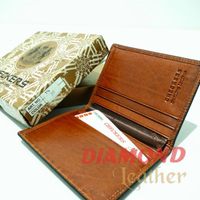 Checkers Dompet Kulit Impor Asli Pria Ck 50