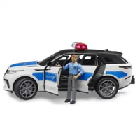 Bruder 2890 Range Rover Police Vehicle - Diecast 1: 16 Mainan Miniatur Mobil Range Rover Polisi