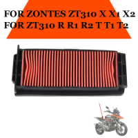 Motorcycle Engine Air Intake Filter Cleaner Air Filter Element For ZONTES ZT310R ZT310X ZT310T ZT250R ZT-310 X X1 X2 ZT310 T R