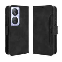 For Honor Play 50 Plus Case Premium Leather Wallet Leather Flip Multi-card slot Cover For Huawei Honor Play 8T Play8T Phone Case