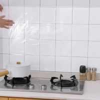 【收納女王】自由裁切廚房透明防水壁貼60*500(壁貼 防水貼 櫥櫃貼)