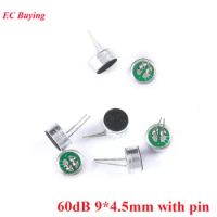 10pcs/lot 9x4.5mm 9745 Microphone Electret Microphone with 2 Pin Pick-up MIC Condenser