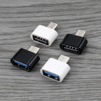 2Pcs Male To Female Type-C To USB OTG Converter For Flash Drive Mouse Type-C Male To USB Female OTG Function