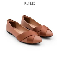 PATRIS Slavina PTS 208 Sepatu Wanita Flatshoes 38 Choco Merry