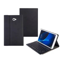 Slim Folio Portable Bluetooth Keyboard Case For Samsung Galaxy Tab A 10.1 2016 T580 A7 T500 S6 Lite P610 S7 11'' T870 Cover