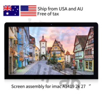 Full New LCD Screen Display Panel For IMac 27" LM270WQ1 SD F1 ( F2) A1419 2K Assembly 661-7169 EMC 2546 2639