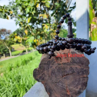 TASBIH KALUNG GELANG FOSIL AKAR GALIH ASEM MATI NGURAK 99 BUTIR