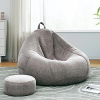 Reading Lazy Bean Bag Sofa Comfortable Relaxing Lounge Couch Bedroom Single Bean Bag Sofa Puffs Pouf Chambre Home Furniture HDH