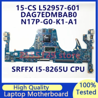 L52957-601 L52957-001 For HP Pavilion 15T-CS 15-CS DAG7EDMBAB0 Laptop Motherboard With SRFFX I5-8265U CPU N17P-G0-K1-A1 100%Test
