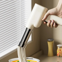 Portable Pasta Noodle Maker Cordless Electric Pasta Extruder 5 Molds USB Charging Utility Kitchen Gadget