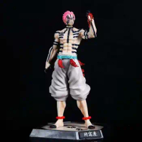 28cm Demon Slayer GK CHENG Akaza Ghost Killing Team Figure Action Figure PVC Model Collection Toys