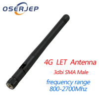 800-2700MHz Antenna 3dBi SMA Male External Router Antenna WiFi 3G Antenna For Huawei Modem Router 4G Wireless Modem LTE Repeater