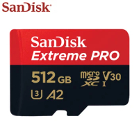 Sandisk Extreme PRO Micro SD Card 64GB 128GB 256GB 512GB A2 Speed Read Up To 170MB/s V30 32GB A1 Class 10 UHS-I U3 Memory Card