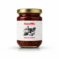 Chili Oil GulenNdu - Chili Oil Garlic 200 Gram Halal