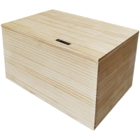 包郵大號實木箱有蓋儲物箱整理可坐收納箱可定制凳洗衣筐茶幾長桌