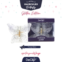 DeClip Jedai Butterfly Haircules Jepit Rambut Dewasa Style Korea Aesthetic Model Kupu Kupu Gigi 4 Uk