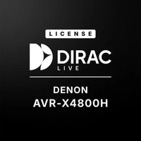 Dirac Live for Denon AVR X4800H ART