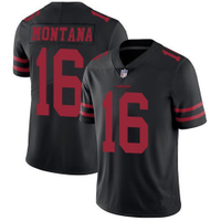 1924 NFL 49ers seragam bola sepak San Francisco 49ers 16a MONTANA baju sulaman legenda generasi kedu