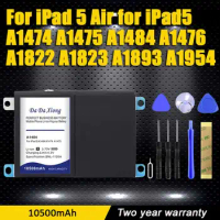 10500mAh Bateria For iPad 5 Air for iPad5 A1474 A1475 A1484 A1476 A1822 A1823 A1893 A1954 Send Accompanying Tool