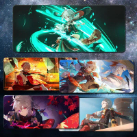 แผ่นรองเมาส์, Genshin Impact, Kaedehara Kazuha, ขนาดใหญ่พิเศษ, หนา, เหมาะสำหรับคอมพิวเตอร์และแป้นพิม