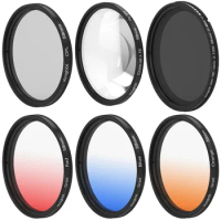 KnightX ND FLD UV MC Star CPL lens color Variable Neutral Dens Filter 52mm 55mm 58mm 67mm 77mm for Nikon Canon EOS d5200 d3300