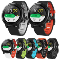 Silicone Watchband Huami Amazfit stratos 3 2 Strap Sport Wrist Band for Huami Amazfit pace GTR47mm Watch bracelet Band