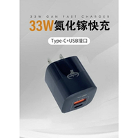 GaN氮化鎵充電器33W充電頭 快充頭PD+QC USB 豆腐頭 ★凱筠生活健康專家☆