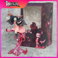 21cm Demon Slayer Kamado Nezuko Slayer Figure Vampire Magic PVC Model Figure Anime Peripherals Collection Ornaments Gifts Toys