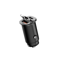 【KTNET】CP65A 65W拉桿迷你車用快充充電器A+(65W｜PD3.0 PPS+QC4快充｜USB及TypeC｜36W~65W｜雙面盲插)