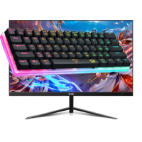 YGM D2428 24inch Lcd Monitor For Pc 144hz Computer Monitor Gaming Monitors Rgb Light Bar