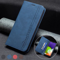 Wallet Anti-theft Brush Case For Samsung Galaxy A03 A12 A13 A22 A23 A32 A33 A51 A52 A53 A71 A72 A73 S22 Ultra S21 Plus S20 FE