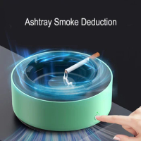Air Purifier Ashtray Smoke Dedution Intelligent Electronic for Filtering Second-Hand from Cigarettes Remove Smoking Home Office
