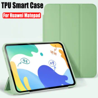Magnet Silicone Case for Huawei Mediapad M6 10.8 8.4 M5 lite Cover Stand Shockproof Protective Cases Matepad pro 10.8 10.4