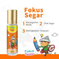 Fokus Segar Minyak Fokus Belajar Menyegarkan Minda Otak Segar Meningkatkan Tumpuan Essential 10ml