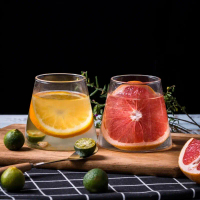 【Shot】 Creative Glass Glass Household High Borosilicate Whiskey Glass Single Layer Transparent Glass
