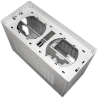 Case, T80 A4 aluminum alloy ITX case, side transparent case CNC carved SFX 30 graphics card