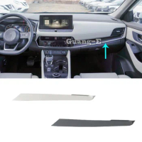For Nissan X-trail Xtrail Rogue 2021 2022 2023 Glove Box Co-Pilot Dashboard Panel Decoration Trim Strip Car Interior Accessories